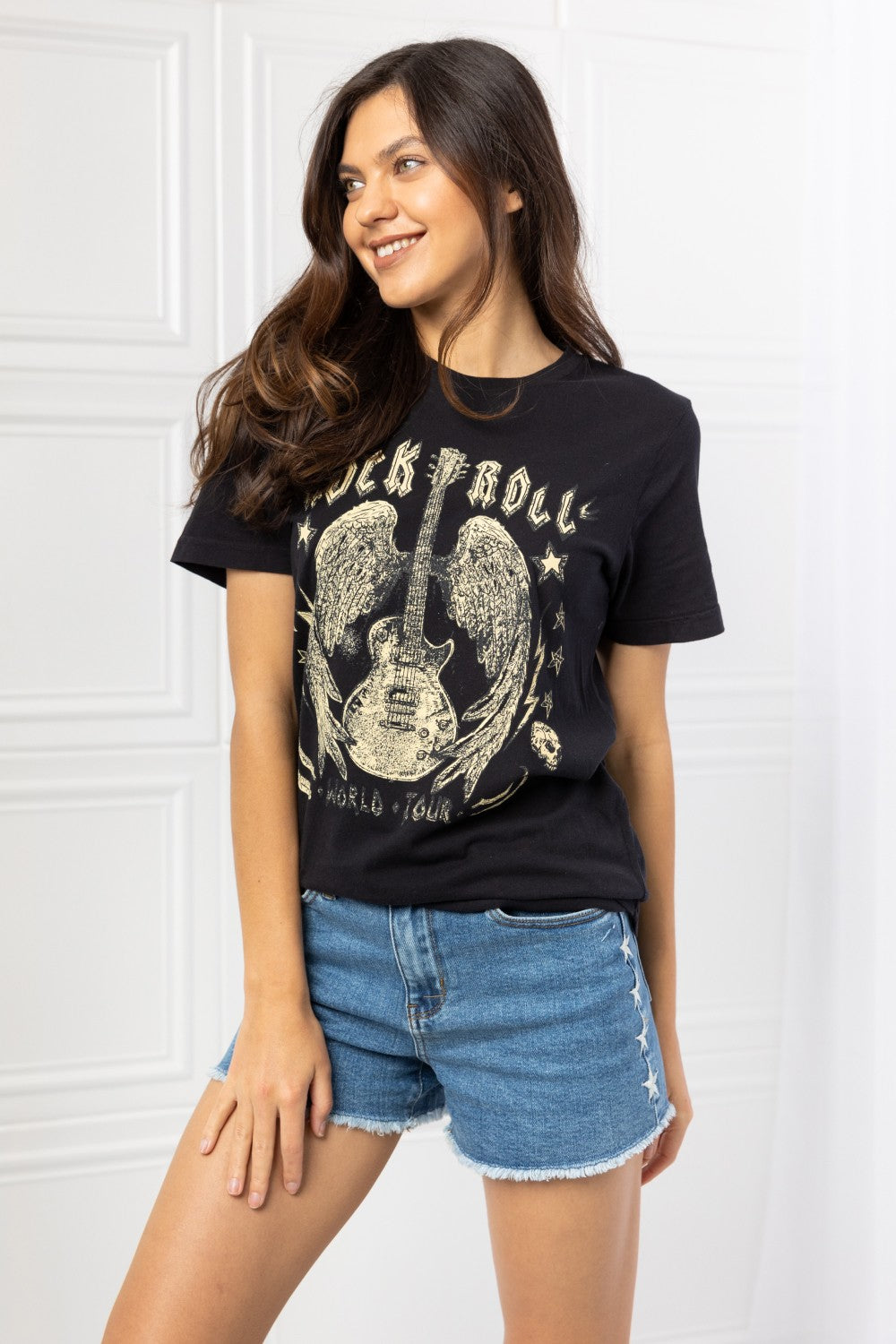 Rock & Roll Full Size  Graphic Tee